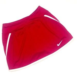 Nike DRI-FIT Tennis/Running Skort - red